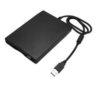Unidad óptica externa Xlyne 570500 USB 2.0 negra para CD y CD-ROM
