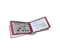 Unidad organizadora de referencia de escritorio, carpeta de escritorio horizontal, sistema de referencia de catálogo montado en la pared, formato A4, tamaño carta, así como panel de doble cara de 10