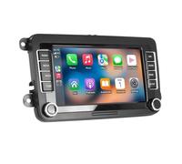 Unidad Principal del Coche para VW para Golf MK5 MK6, para Passat y para Tiguan de 7 Pulgadas, CarPlay inalámbrico Android 14(1-32G with Dab CAM)