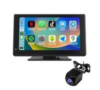 Unidad Principal del Coche Radio Multimedia Universal para Coche de 7 Pulgadas con Reproductor vídeo, GPS y CarPlay inalámbrico