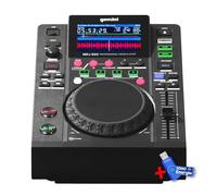 Unidad profesional USB Media Player BPM CUE MIDI Gemini MDJ-500+unidad flash USB 32GB