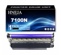 Unidad Tambor 7100N, Compatible Unidades Imagen 108R01151 108R01148 para Xerox Phaser 7100N 7100DN Impresoras,Black-1 Pack