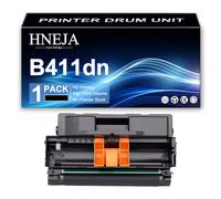 Unidad Tambor Compatible para Oki B411 B411d B411dn B412 B412dn B431 B431d B431dn B432 B432dn B512 B512dn Impresora, 44574302 Unidad Imagen | Alto Rendimiento | 30 000 Páginas,Black-1 Pack