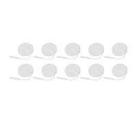 Unidad TENS/EMS 10 Almohadillas de Electrodos, Almohadillas de Repuesto de la Unidad TENS, Electrodos TENS de Calidad Premium para Estimulación Muscular Y Terapia, Electrodos de Carbono