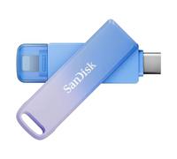 Unidad USB SanDisk Creator Phone Drive 256 GB USB-C Lightning Azul Lila