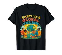 Unidad y diversidad Paz mundial Comunidad global Camiseta