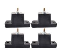 Unidades de CA Aisladores de Vibración | Almohadillas De Amortiguación En Para Condensador De CA De 4 Piezas | Pies Amortiguantes Del Compresor | Almohadilla Antivibración Para Unidad Exterior