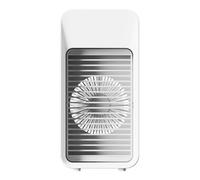 Unidades de CA portátiles para habitaciones, enfriador de evaporación - Aire acondicionado de escritorio ajustable silencioso USB - Ventilador personal ligero compacto, enfriador de habitación para