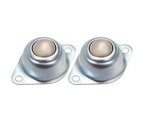 Unidades de transferencia de bolas CY-15A montadas sobre brida Ruedas de transferencia de bolas de rodillos de 5/8 pulgadas, capacidad 22 lb 2 unidades