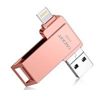 Unidades flash 3.0 de alta velocidad con certificación MFi de 512 GB, memoria USB 3ni1, almacenamiento externo compatible con iPhone/PC/iPad/Android/más dispositivos para fotos y videos, transferencia