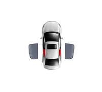Unidades Parasol Coche para Mini para Cooper para Hatch F55 2014-2023 Ventana Lateral Magnética Parabrisas Trasero Cortina Coche Parasol Escudo(2PCS Rear Window)