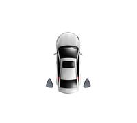 Unidades Parasol Coche para Mini para Cooper para Hatch F55 2014-2023 Ventana Lateral Magnética Parabrisas Trasero Cortina Coche Parasol Escudo(2PCS Triangular Window)