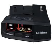 UNIDEN R8 Extreme Long-Range Radar/Laser Detector, Dual-Antennas Front & Rear Detection w/Directional Arrows, Built-in GPS w/Real-Time Alerts, Voice Alerts, Red Light Camera and Speed Camera Alerts