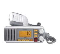 Uniden UM385 - Radio VHF de Montaje Fijo, Color Blanco
