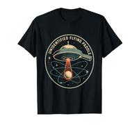 Unidentified Flying Paddle: Retro Table Tennis UFO Camiseta gráfica económica