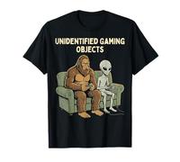 Unidentified Gaming Objects Bigfoot Alien Video Games Camiseta