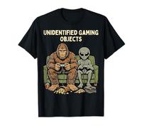 Unidentified Gaming Objects Bigfoot Alien Video Games Camiseta
