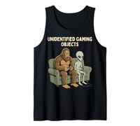 Unidentified Gaming Objects Bigfoot Alien Video Games Camiseta sin Mangas