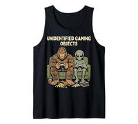 Unidentified Gaming Objects Bigfoot Alien Video Games Camiseta sin Mangas