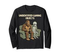 Unidentified Gaming Objects Bigfoot Alien Video Games Manga Larga