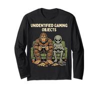 Unidentified Gaming Objects Bigfoot Alien Video Games Manga Larga