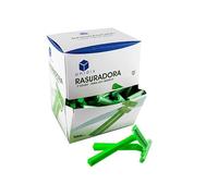 Unidix Médica - Maquinillas de Afeitar Desechables - 2 Hojas - Caja Dispensadora de 100 Unidades - Aptas para Uso Médico/Hospitales/Centro Sanitarios/Estudio Tatuajes/Centros de Estética - No Estéril
