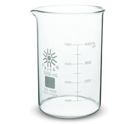 Unidos científica BG1000 - 5000, 5000 ml, forma baja Vaso de cristal borosilicato capacidad