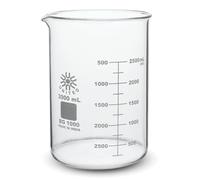 Unidos científica BG1000 - Cristal de borosilicato 3000 bajo forma vaso, 3000 ml capacidad