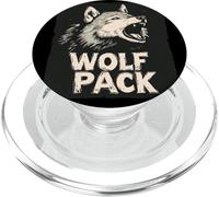 Unidos en la manada de lobos para una mirada imparable PopSockets PopGrip para MagSafe
