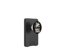 Unidos en la manada de lobos para una mirada imparable PopSockets PopWallet para MagSafe