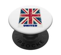 Unidos en un Solo Reino, Reino Unido, Bandera de Gran Bretaña PopSockets PopGrip Adhesivo