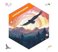 UNIDRAGON Rompacabezas Originales de Madera -Rey Pájaro rompedora de mentes, 100 Piezas, 9.2 х10.6 Pulgadas (23.8 х 27 cm) Bellamente Envuelto para Regalo, Forma Única Adultos y Niños