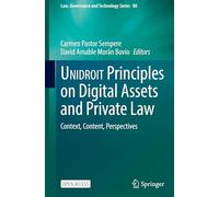 UNIDROIT Principles on Digital Assets and Private Law: Context, Content, Perspectives: 80 (Law, Governance and Technology Series, 80)