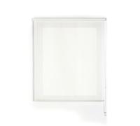 Uniestor basic Estor enrollable translúcido liso - Blanco roto, 140 x 175 cm (Ancho por Alto). Tamaño de la Tela 137 x 170 cm. Estores para ventanas