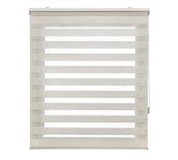 Uniestor Basic estor noche y día color Lino - estor de 160 x 250 cm (ancho x alto) | Tamaño de la tela 157 x 245 cm. Estores enrollables noche y día