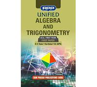 Unified Mathematics - Algebra and Trigonometry B.Sc I Yr, Paper I of III, per piece