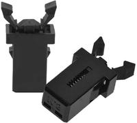 Unifizz 2 cierres de puerta para convertidores WFCO, montaje de pestillo de presión, pieza OEM, tapa Brabantia, soporte para gafas de sol de coche, compatible con lámpara ESN-195-3.1