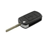 Unifizz Carcasa de repuesto para llave de Land Rover Discovery, para Range Rover Sport, color negro