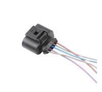 Unifizz Conector precableado de 5 pines para VW Au-di - Repuesto para 1J0973705 y 1J0 973 705, adaptador de cableado del sensor MAF del árbol de levas