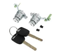 Unifizz Kit de cilindro de cerradura de puerta para Honda CR-V 2002-2006 y Honda Element 2003-2011 - Cerradura de puerta delantera izquierda del lado del conductor 72185-S9A-013 72185-S9A-003