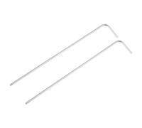 Unifizz Llave hexagonal con extremo de bola de 1/16 pulgadas, herramienta de reparación de llave Allen de brazo largo en forma de L, SAE 5 piezas