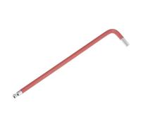 Unifizz Llave hexagonal con extremo de bola de 6 mm, llave Allen de brazo largo en forma de L S2 herramienta de reparación de acero
