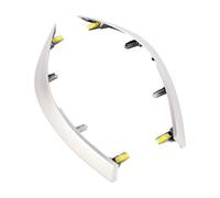 Unifizz Tira de cubierta central para salpicadero izquierdo y derecho 55436-02330 55435-02370 compatible con To-y-ota para Cor-olla 2010 2011 2012 2013 tablero de salpicadero A/C salida de aire