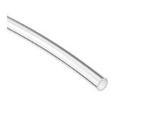 Unifizz Tubo de vinilo transparente de PVC de 6 mm de diámetro interior, 9 mm de diámetro exterior y 10 m de longitud, tubo de PVC flexible, tubo de plástico ligero para agua, aceite, línea de aire