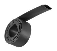 Unifizz Tubo termorretráctil de 18 mm de diámetro, 30 mm, ancho plano, relación 2:1, funda de cable de 3 m, color negro