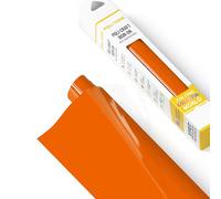 UNIFLEX® A - Flex de corte termoadhesivo, respetuoso con el medio ambiente para marcado en textil: naranja, sin disolventes. Fabricado en Francia