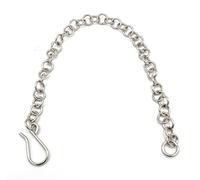 Uniform Store London Cadena de cromo cadena para silbato R881, cromado, Taille unique