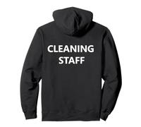 Uniforme de Conserje de custodio del Personal de Limpieza (Solo Impreso en Caja) Sudadera con Capucha