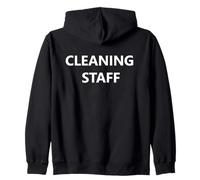 Uniforme de Conserje de custodio del Personal de Limpieza (Solo Impreso en Caja) Sudadera con Capucha