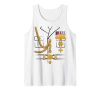 Uniforme de Oficial General de dictador Militar, Disfraz de Halloween Camiseta sin Mangas